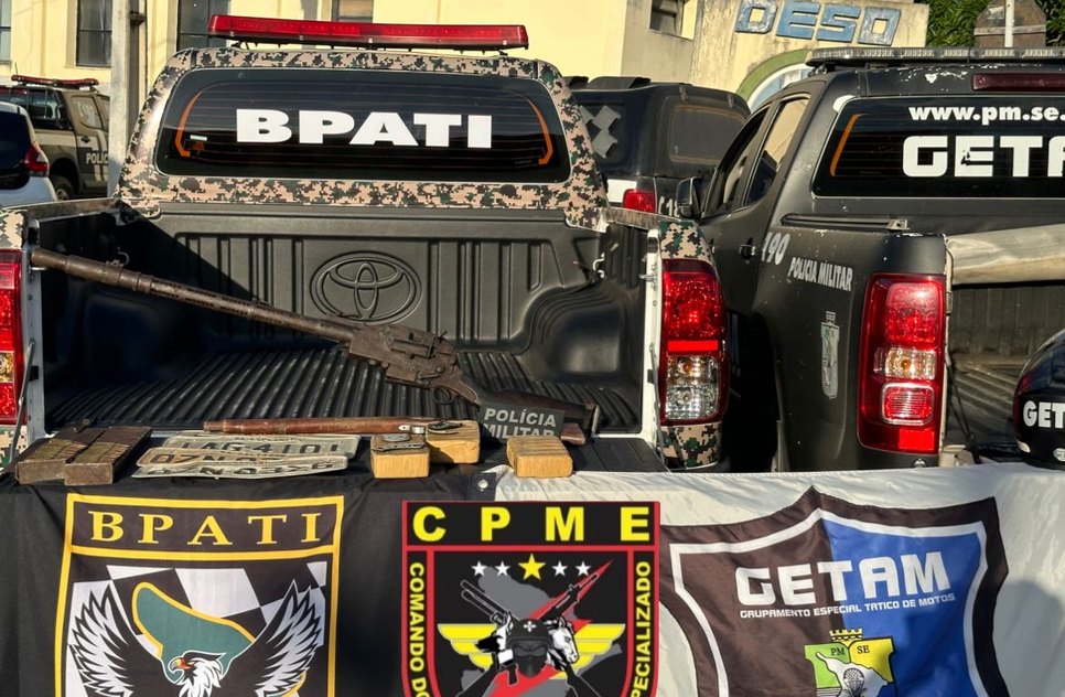 Arma antiaérea é apreendida no Sul Sergipano