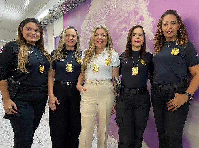 Polícia Civil reforça atuação feminina no combate à violência contra a mulher
