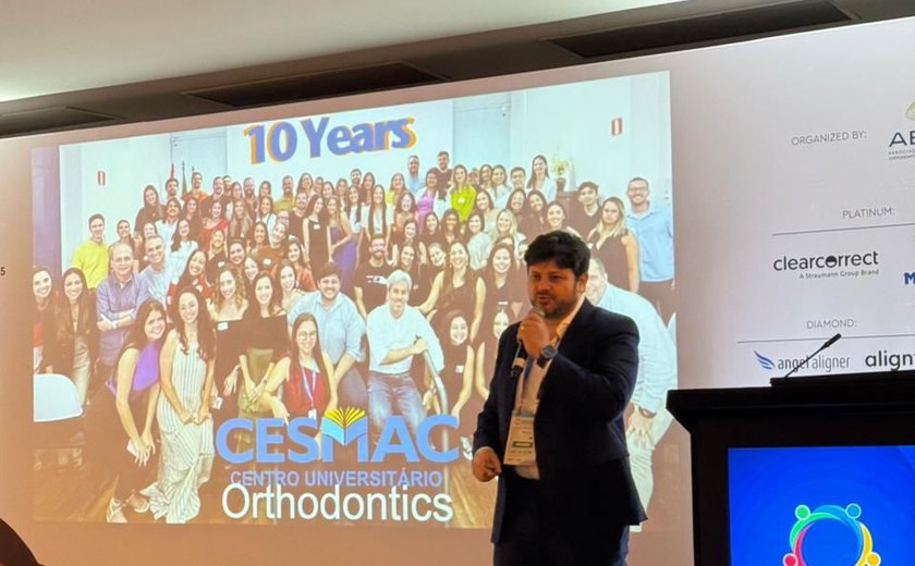 Professor do Cesmac Dário Lopes ministra palestra no maior congresso de ortodontia do mundo