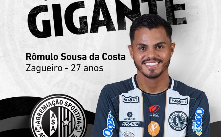 ASA anuncia contratação de zagueiro que atua pelo lado esquerdo do campo