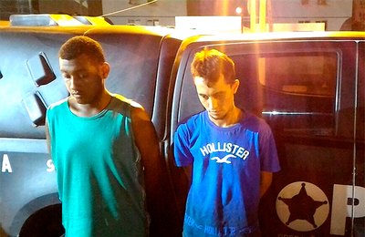 Oplit prende em flagrante dois jovens por tráfico de drogas