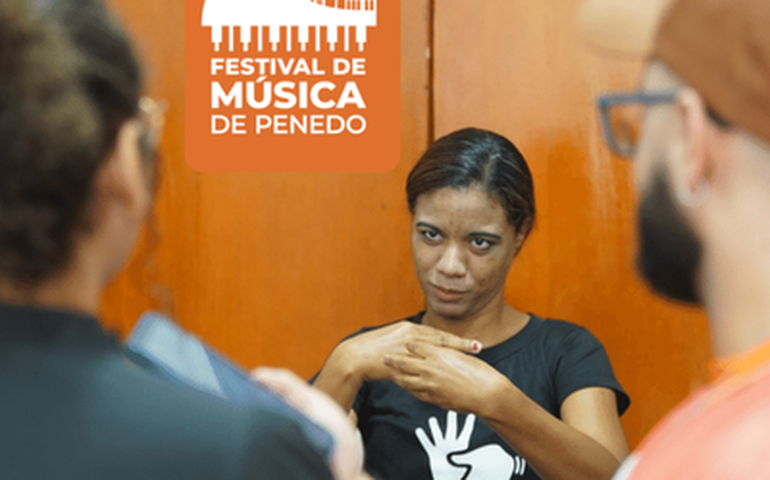 Festival de Música de Penedo inova ao promover a inclusão da comunidade surda