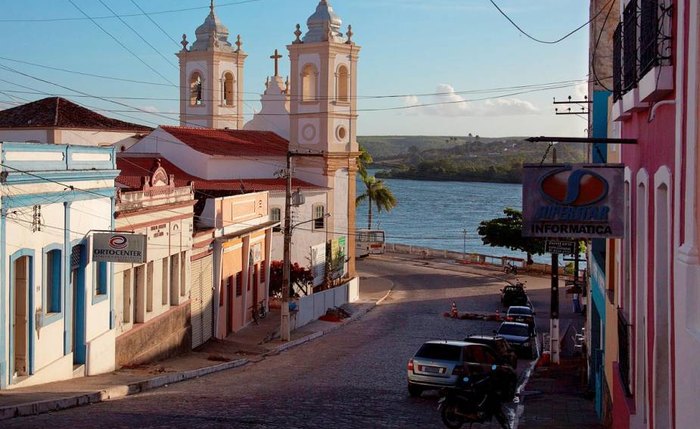 Penedo, cidade localizada às margens do Rio São Francisco