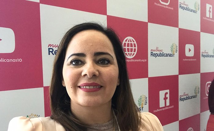 A vice-prefeita Fabiana Pessoa