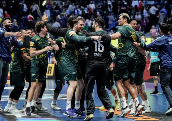 Brasil estreia no Mundial de handebol vencendo a dona da casa Noruega