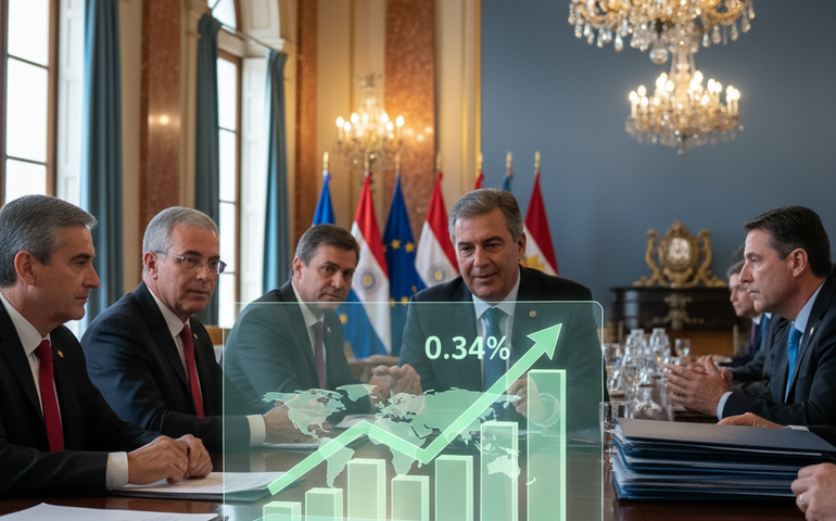 Acordo Mercosul-UE deve impulsionar PIB brasileiro em 0,34%, projeta governo