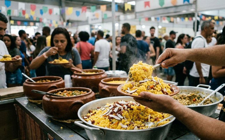 Último dia para aproveitar o Festival do Cuscuz na Feira de São Cristóvão