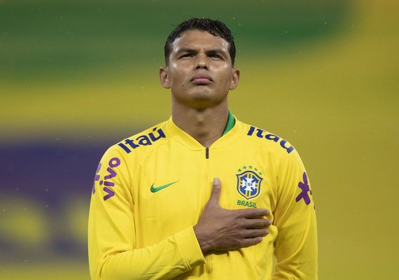 Thiago Silva é escolhido para ser o capitão do Brasil contra a Sérvia