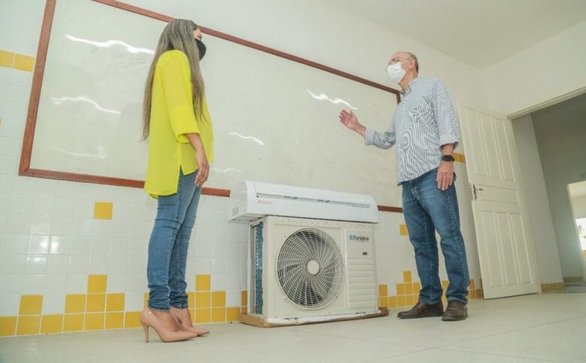 Escolas da Prefeitura de Penedo ganham sistema de climatização