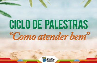 Secretaria de Turismo realiza ciclo de palestras para capacitar deodorenses no atendimento ao turistas 