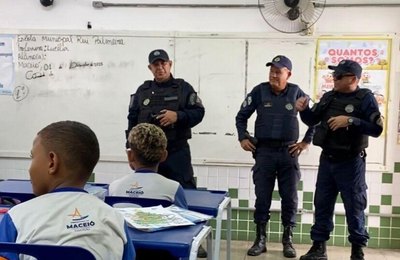 Guarda Municipal reforça segurança estudantil por meio do programa Patrulha Escolar