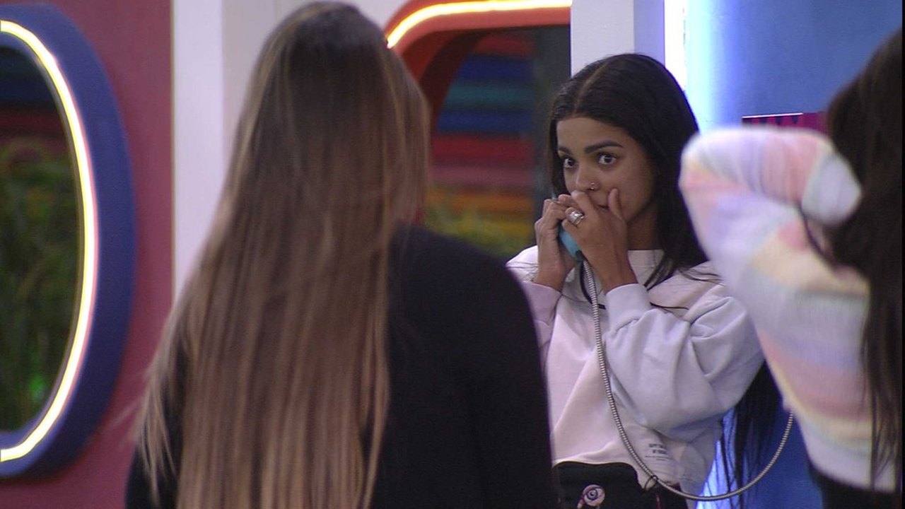 BBB 22: Brunna atende Big Fone e indica Gustavo para o paredão