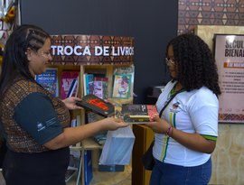 Secult incentiva troca de livros durante a 11ª Bienal Internacional do Livro de Alagoas