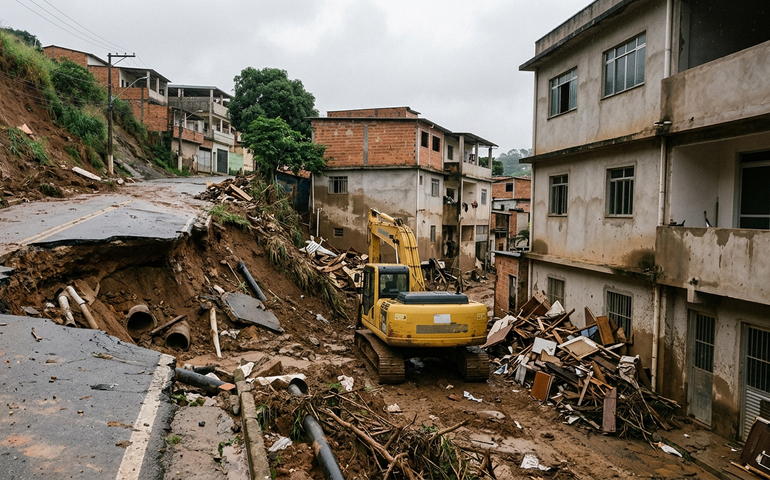 Tragédia das chuvas em Minas faz Lula e Zema trocarem farpas sobre aplicação de verba em obras de prevenção