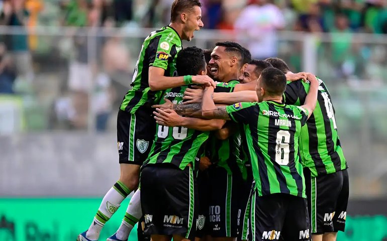 América-MG quebra jejum de vitórias e empurra o Goiás para zona de rebaixamento
