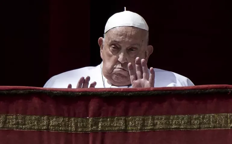 Papa Francisco revelou a jornalista desejo de visitar Gaza