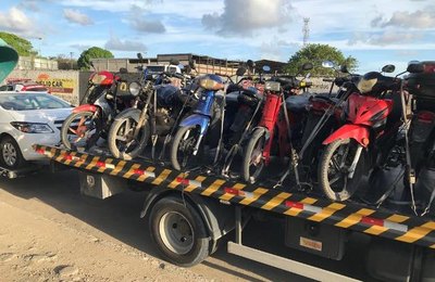 Operação: SMTT e BPtran removem veículos na parte alta  