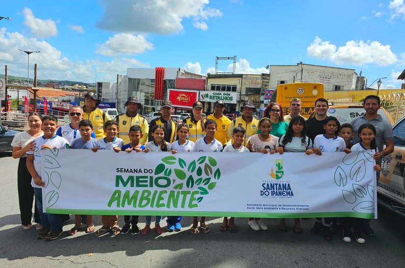 Prefeitura de Santana do Ipanema realiza Semana do Meio Ambiente 2025