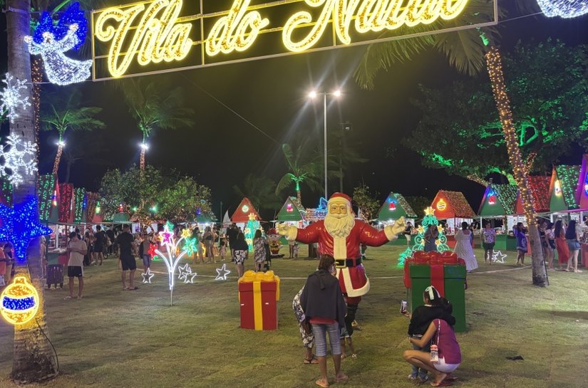 Vila de Natal impulsiona economia, lazer e reforça programação de fim de ano em Maceió