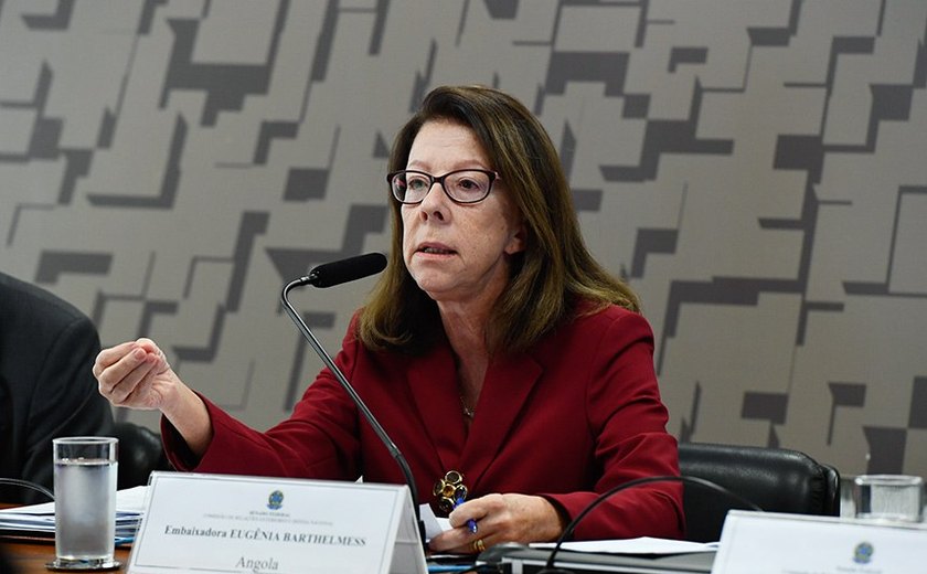CRE aprova Eugênia Barthelmess para embaixada do Brasil em Angola