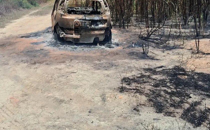 Polícia encontra carbonizado carro de líder comunitário do Salvador Lyra que estava desaparecido