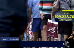 População deve diminuir a partir de 2042