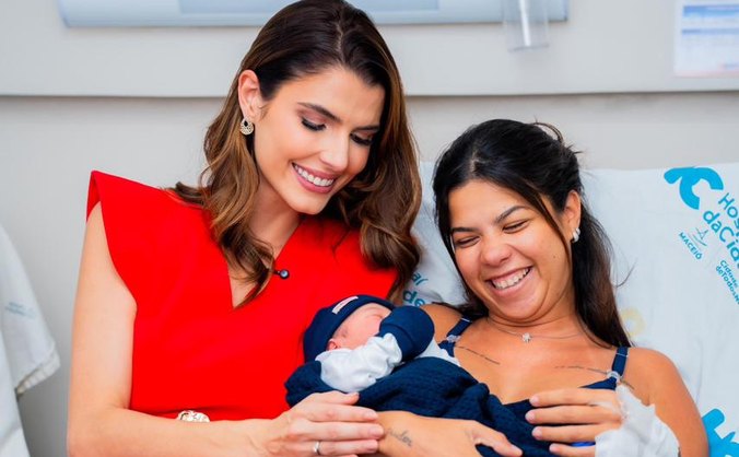 Ação garante acolhimento às famílias e assegura vaga no programa Gigantinhos para recém-nascidos