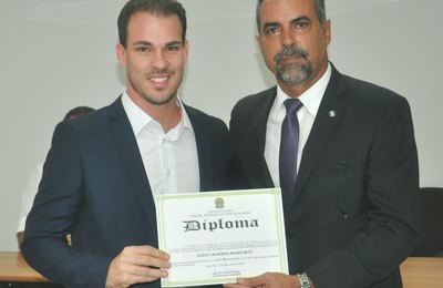 Olavo Neto é diplomado prefeito de Murici pela Justiça eleitoral