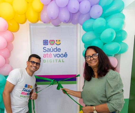 Governo do Estado inaugura sala do Programa Saúde Até Você Digital em Branquinha