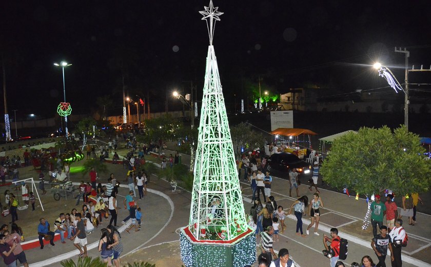 Programação final do Natal de Luz acontecerá neste final de semana, em Palmeira
