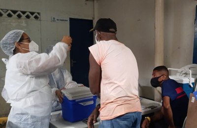 Usuários dos Centros Pop são vacinados contra Covid-19