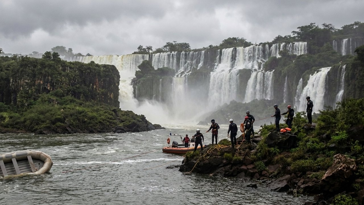 Turista holandês morre após barco virar nas Cataratas do Iguaçu