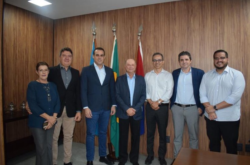 Presidente do TCE/AL recebe representantes da Secti, Uncisal E Uneal