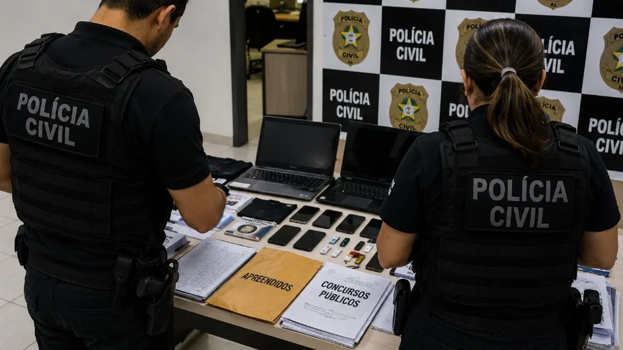 Alagoas é alvo de operação contra esquema dos 'clones' em concursos do Nordeste