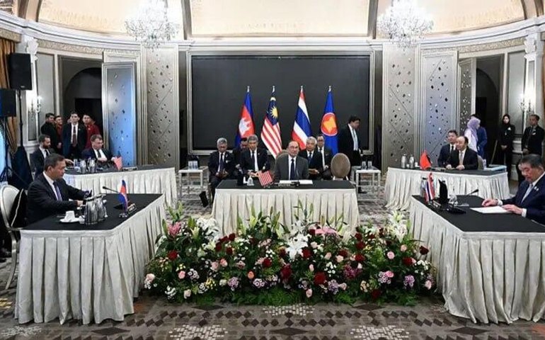 Tailândia e Camboja chegam a acordo sobre regulação das tensões na fronteira, informa governo tailandês