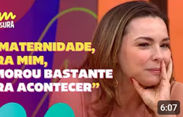 Sem Censura | Atriz Regiane Alves conta sobre sua jornada na maternidade