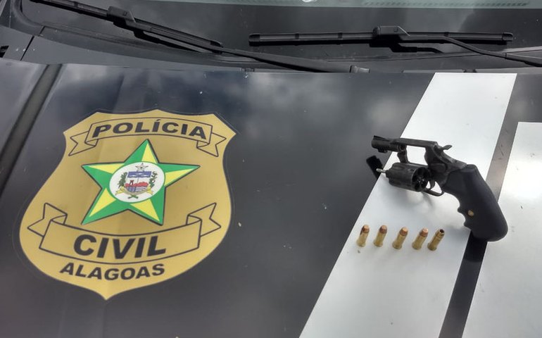 Homem é preso e autuado em flagrante por porte ilegal de arma em Batalha