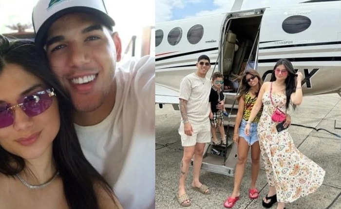 Zé Vaqueiro e a esposa Ingra Soares