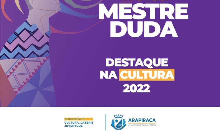 Troféu Mestre Duda: Prefeitura convida população a votar nos destaques da Cultura em 2022