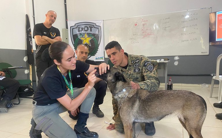 Militar alagoana conquista primeiro lugar em curso com cães no Espírito Santo