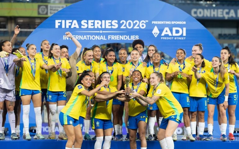 Brasil conquista título do FIFA Series de futebol feminino