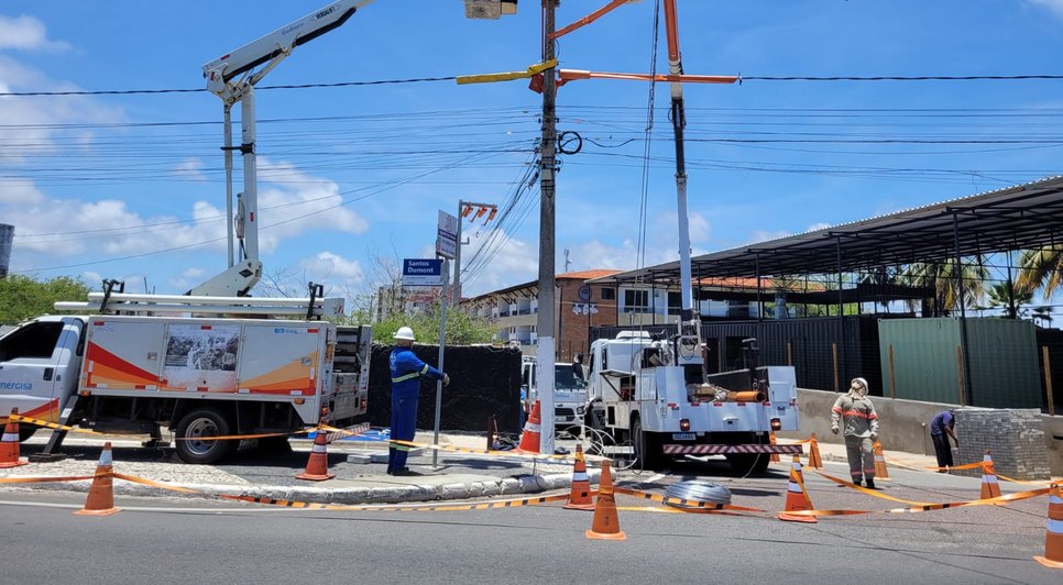 Energisa inicia manutenção preventiva no circuito do Pré-Caju