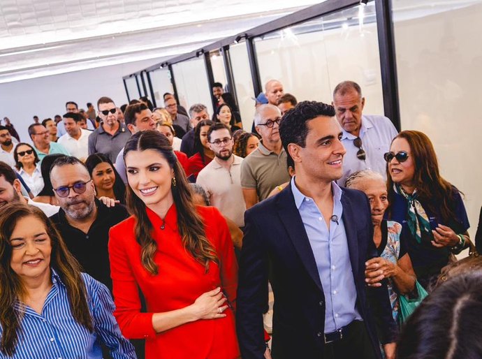 Marina Candia participa da inauguração da primeira etapa do Mercado da Produção em Maceió