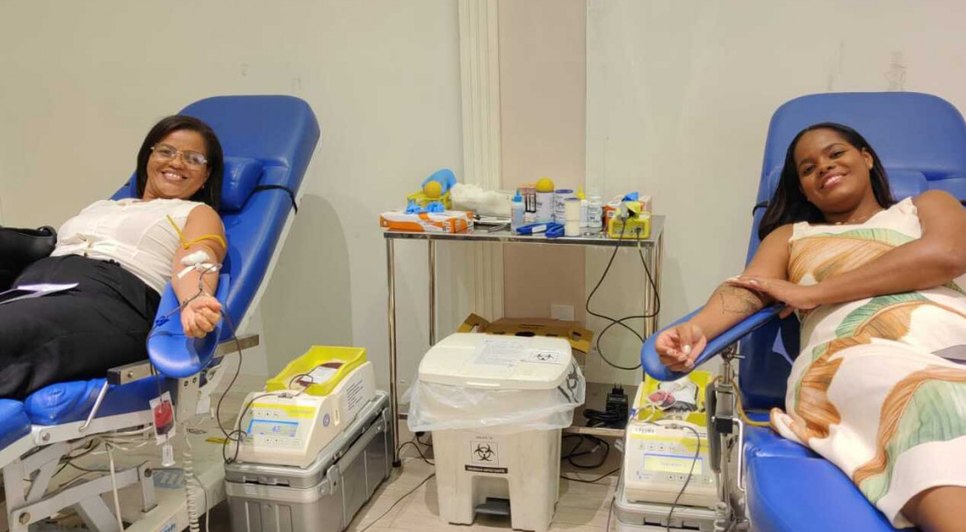 sangue doação / Foto: Fotos: Ascom/ FSPH