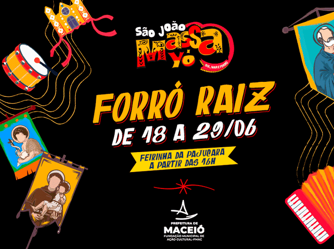 Forró Raiz embala as noites da Feirinha da Pajuçara até final de junho