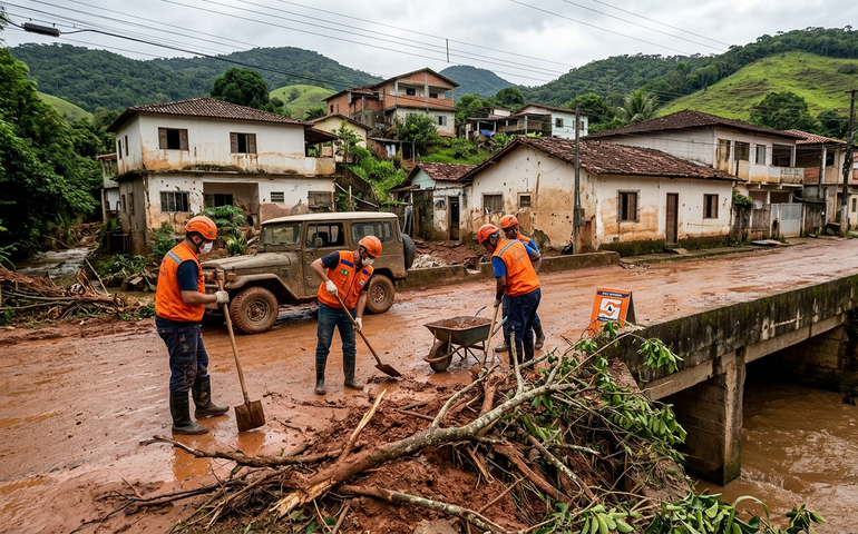 União libera R$ 539 mil para ações emergenciais em Paraty após temporais