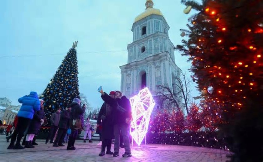 Ucranianos antecipam Natal e quebram tradição ortodoxa russa; veja fotos 