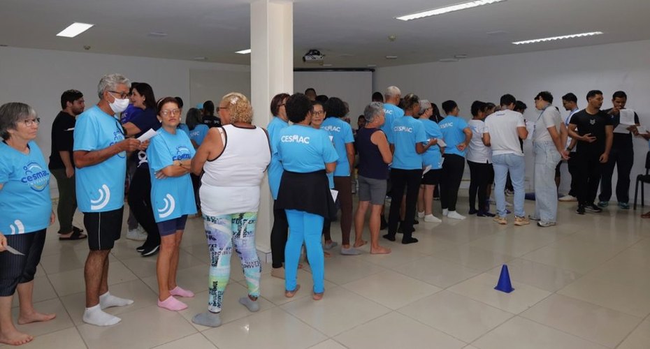 Cesmac promove avaliação multiprofissional voltada à saúde da pessoa idosa