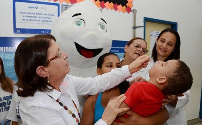 Último dia de vacinação contra a pólio é nesta quinta-feira (10)