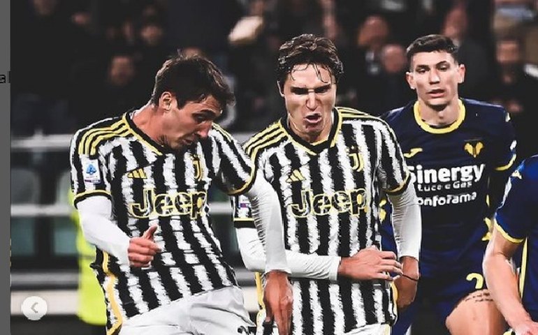Juventus consegue vitória no fim e dorme na liderança do Campeonato Italiano